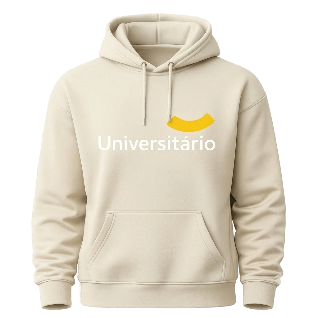 Moletom Canguru padrão Universitário